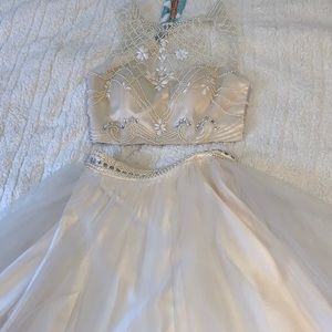 Two Piece Prom Dress